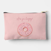 Pochette À Accessoires Pouch à Donut - "As-tu faim ?" 🍩 💞 (Verso)
