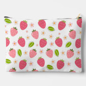 Pochette À Accessoires Pouch Accessoire de voyage de fraise mignonne mode (Verso)