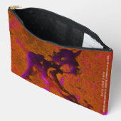 Pochette À Accessoires Pouch Accessoire du Studio Cheval Violet (Ouvrir)