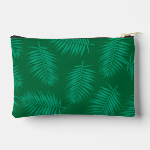 Pochette À Accessoires Pouch Accessoire Feuille Palm Vert