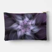 Pochette À Accessoires Pouch Accessoire Fleur Violet Fractée (Verso)