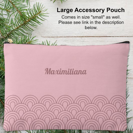 Pochette À Accessoires Pouch Accessoire Grande Pouch Pink- Arches