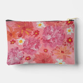 Pochette À Accessoires Pouch Accessoires Floraux Rose Sunset (Verso)