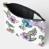 Pochette À Accessoires Pouch Coque personnalisé à pochoir à aquarelle (Ouvrir)
