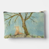 Pochette À Accessoires Pouch de Zipper Fox Daydreaming (Verso)