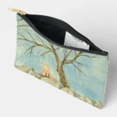 Pochette À Accessoires Pouch de Zipper Fox Daydreaming (Ouvrir)