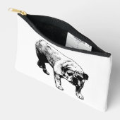 Pochette À Accessoires Pouch pour chien-taureau de nuit (Ouvrir)
