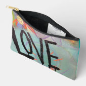 Pochette À Accessoires Pouch with original art - Abstract Love (Ouvrir)