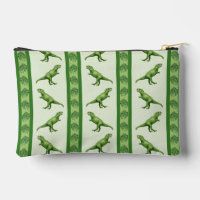 Pouch Zipper Stripe Tyrannosaurus Rex