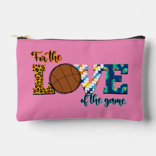 Pochette À Accessoires Pour L'Amour Du Jeu Basketball Maman Leopard