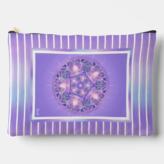 Pochette À Accessoires Pourpre W1 (Recto)