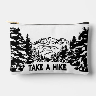 Pochette À Accessoires Prenez une citation Hippique paysage montagnard mo