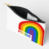 Pochette À Accessoires Pride arc-en-ciel (Ouvrir)