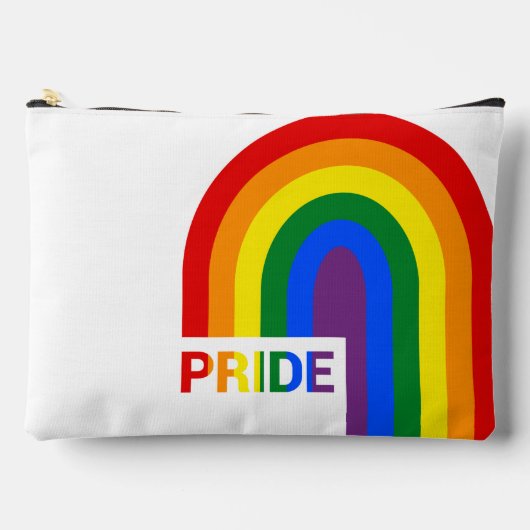 Pochette À Accessoires Pride arc-en-ciel (Recto)
