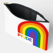 Pochette À Accessoires Pride arc-en-ciel (Ouvrir)