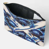 Pochette À Accessoires Print Cut Sew Bag with Scottish Thistles (Ouvrir)