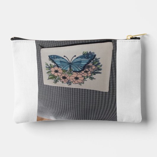 Pochette À Accessoires Print Cut Sew Small Accessory Pouch (Verso)