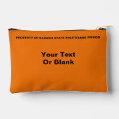 Pochette À Accessoires Prison des politiciens de l'Illinois (Verso)