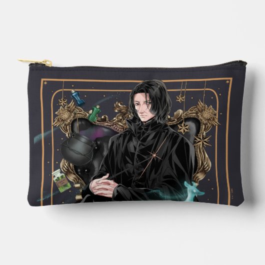 Pochette À Accessoires Professeur Anime Severus Snape assis (Recto)