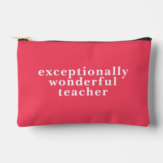 Pochette À Accessoires Professeur exceptionnellement merveilleux moderne  (Recto)