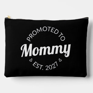 Pochette À Accessoires Promue Maman dès 2027 Annonce Nouvelle Maman Je