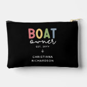 Pochette À Accessoires Propriétaire de bateau sur mesure établi Nouveau p (Verso)