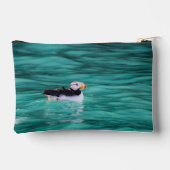Pochette À Accessoires Puffin Dans La Baie De Résurrection, Alaska (Verso)