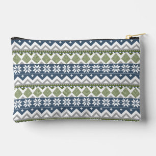 Pochette À Accessoires Pull à l'anglaise d'hiver