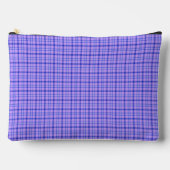Pochette À Accessoires Purple Blue Plaid Classic Pattern Bright (Recto)