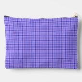 Pochette À Accessoires Purple Blue Plaid Classic Pattern Bright (Verso)