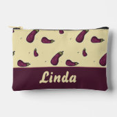 Pochette À Accessoires Purple eggplants (Recto)