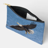 Pochette À Accessoires Pygargue à tête blanche en vol (Ouvrir)