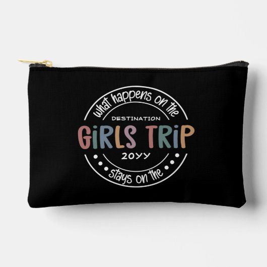 Pochette À Accessoires Que se passe-t-il sur Girls Trip Custom Girls Week (Recto)