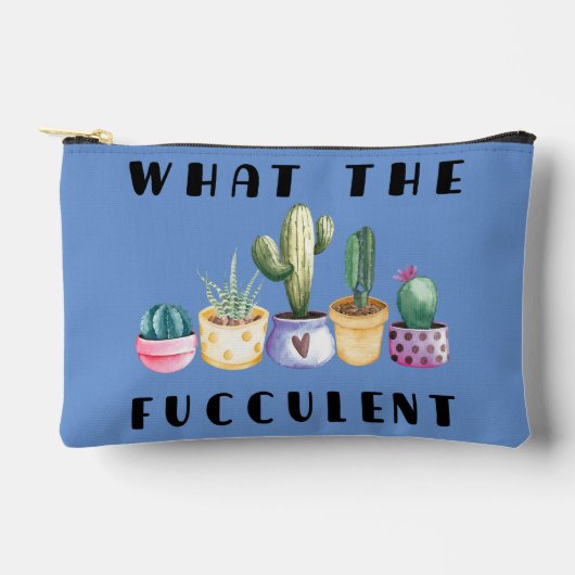 Pochette À Accessoires Quel Fucculent (Recto)