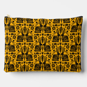 Pochette À Accessoires Rabbit Nordic Scandinavian Folk Art