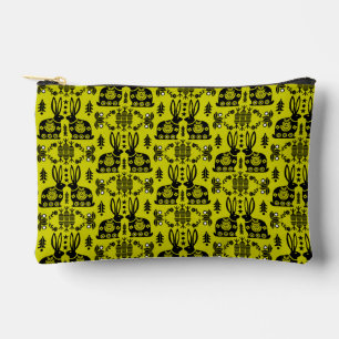 Pochette À Accessoires Rabbit Nordic Scandinavian Folk Art
