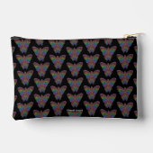 Pochette À Accessoires Rainbow Butterfly (black) - Accessories Pouch (Verso)
