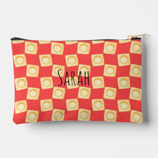 Pochette À Accessoires Ravioli délicieuses pâtes (Verso)