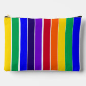 Pochette À Accessoires Rayures arc-en-ciel (Recto)