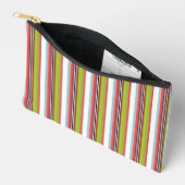 Pochette À Accessoires Rayures colorées magiques (Ouvrir)