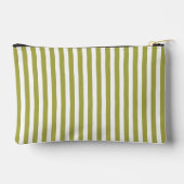 Pochette À Accessoires Rayures Vert Chic Matcha (Verso)