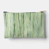 Pochette À Accessoires Rayures vertes  (Verso)