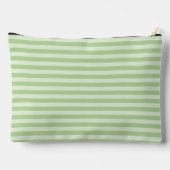 Pochette À Accessoires Rayures Vertes Grandes (Verso)