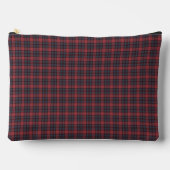 Pochette À Accessoires Red Blue Plaid Tartan Pattern (Recto)