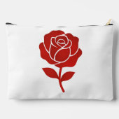 Pochette À Accessoires Red Rose Forever Message Soft Romantic Valentine (Verso)