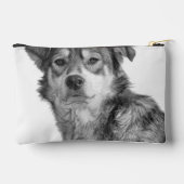 Pochette À Accessoires Refined Monochrome Large Mixed Breed Canine (Verso)