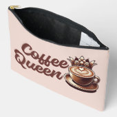 Pochette À Accessoires Reine du café (Ouvrir)