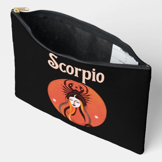 Pochette À Accessoires Reine Scorpio (Ouvrir)