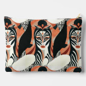 Pochette À Accessoires Reine Zebra (Verso)
