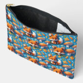 Pochette À Accessoires Renard Kawai (Ouvrir)